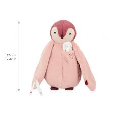 Pingüino Besucón Rosa de Peluche