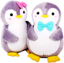 Muñeca Pingüino Creativa con Corazón - Regalo Suave para Niñas