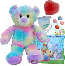 Kit de Oso de Peluche Arco Iris: Crea y Graba tu Magia