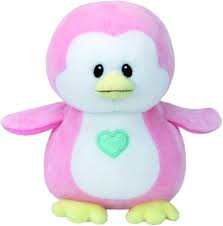 Penny-Pingüino Rosa 15 cm - TY Baby