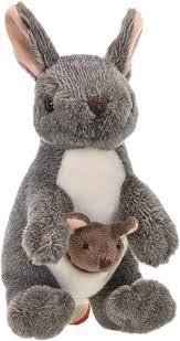 Canguro Mini con Joey - Cuddlekins de Wild Republic