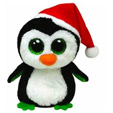Pingüino Beanie Boo en Igloo - Peluche 15 cm
