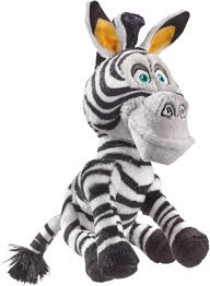 Película Madagascar - Peluche de Marty
