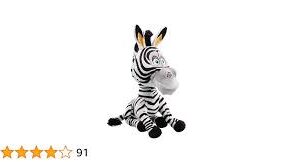 Marty el Cebra de Madagascar - Peluche Colorido (25 cm)