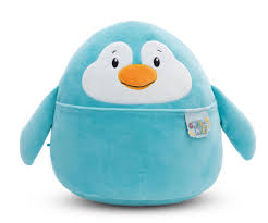 Peluche Chill-NICI Pingüino Azul 30cm