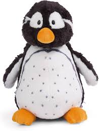 Pingüino Stas Sostenible 16cm - Blanco y Negro