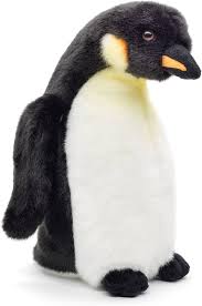 Pingüino Emperador de Peluche - 27 cm