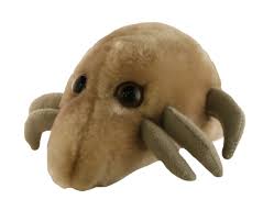 Peluchito Ácaro del Polvo - Giantmicrobes Key Ring