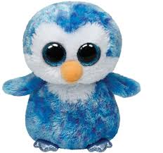 Beanie Boos - Pingüino Azul Ice Cube 15 cm