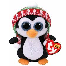 Pengüino Navideño Penelope - Beanie Boos 15 cm