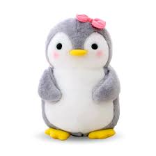 Pingüino de Peluche Bebé Wishstar 25cm
