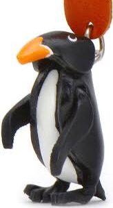 Pingüino Pingu: Llavero de Perro de Peluche Marrón