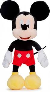 Simba Toys - Peluche Mickey Mouse 35 cm con Pantalón Rojo