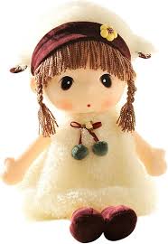 Muñeca de Peluche para Niña - 45 cm