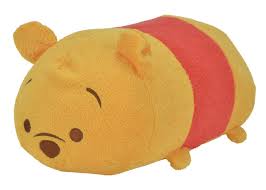 Peluche Simba Tsum de Winnie - Amarillo y Rojo (30 cm)