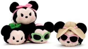 Conjunto de Peluche Minnie Mouse Tsum Tsum - Original Disney