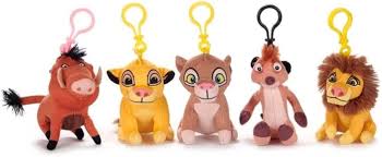 Clip de Peluche del Rey León - Llavero de 11 cm