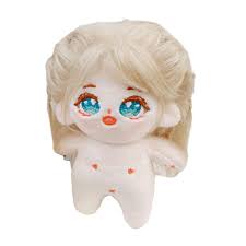 Mini Muñeca de Peluche Anime Colorida - 10 cm