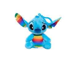 Peluche Stitch 10cm con Llavero - Edición Especial Pride
