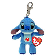 Clip de Gorrito TY Stitch Disney con Sonido - Peluche Suave para Niños