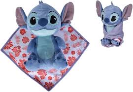 Peluches Lilo & Stitch: Stitch Suave con Manta de 25 cm