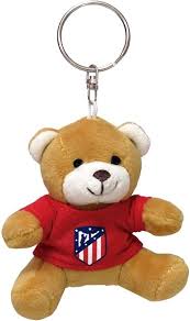 Llavero Osito Atlético de Madrid 25 cm Multicolor