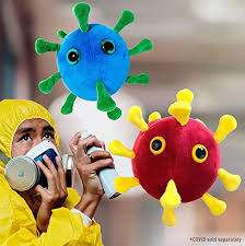 Virus SARS - Peluche Educativo Gigante (14 cm)