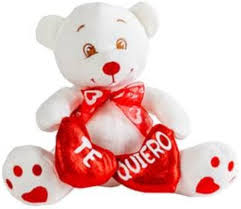 Osito Peluche DISOK con 2 Corazones - ¡Te Quiero!