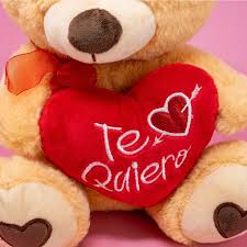 Oso de Peluche con Corazón Te Quiero - 30cm