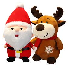 Muñecos de Peluche Navideños YouYuer - 2 PCS