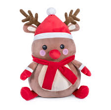 Peluche Navideño de Rudolf - Reno Suave de 45cm