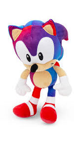 Peluche Original Sonic - Edición Rainbow y Clásica