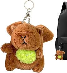 Llavero de Peluche de Carpincho con Alas