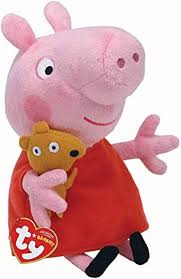 Peluche Peppa Pig 16cm - Juguete Ty