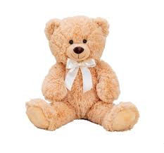 Osito de Peluche Marrón con Lazo - 56 cm de Amor Suave