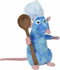 Peluchito Remy de Ratatouille con Cuchara
