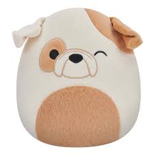 Brock el Bulldog - Peluche Squishmallows de 20”