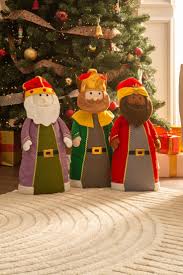 Pack 3 Reyes Magos 60 cm - Leroy Merlin