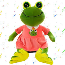 Peluche Rana Suave y Adorable