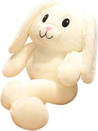 Muñeca Conejo Peluche Retráctil con Orejas Largas