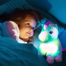 Unicornio Iluminado: Peluche Nocturno para Bebés
