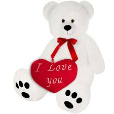 Monzana® Oso de Peluche XL 100cm - Regalo Ideal para San Valentín