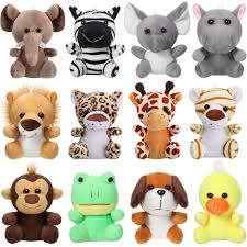 Skylety: 12 Mini Animales de Bosque de Peluche