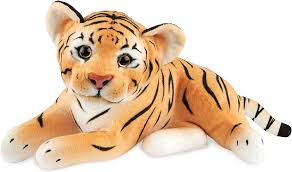 Tigre de Peluche Marrón - 30 cm
