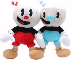 TEXXY 2 uds Peluche Mugman 23cm - Cuphead