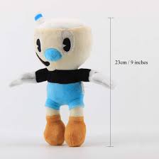Taza de Peluche Cuphead Mugman para Niños