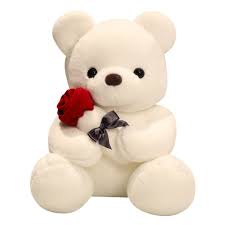 Osito de Peluche con Rosas - Regalo Ideal para Cumpleaños y San Valentín
