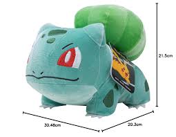 Peluche Bulbasaur Terciopelo Edición Especial 21 cm