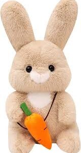 Conjunto de Conejo de Pascua: Muñeco de Peluche Sentado