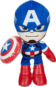 Peluche Capitán América 20 cm - Juguete Infantil +3 Años